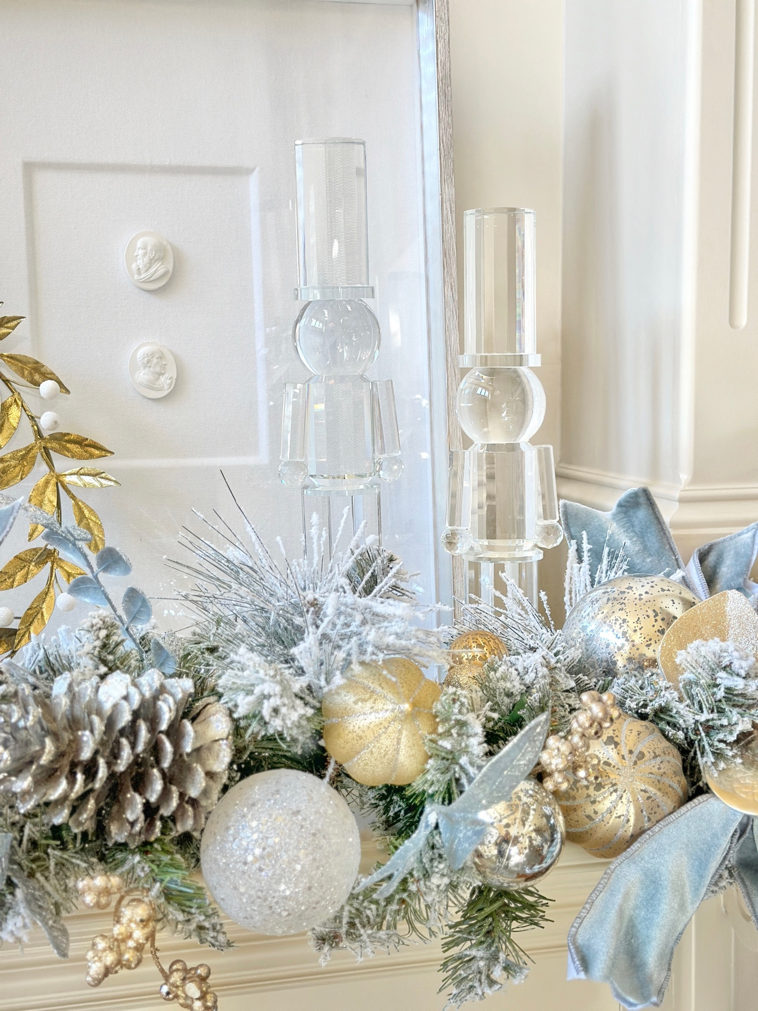 Crystal glass nutcracker only $19!!! ✨ also linked my exact Christmas Garland 

#LTKSaleAlert #LTKHome