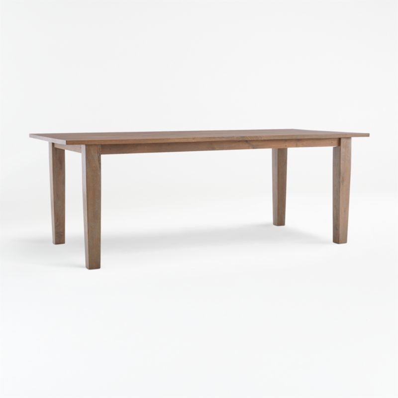 Basque Grey Wash Dining Tables | Crate & Barrel