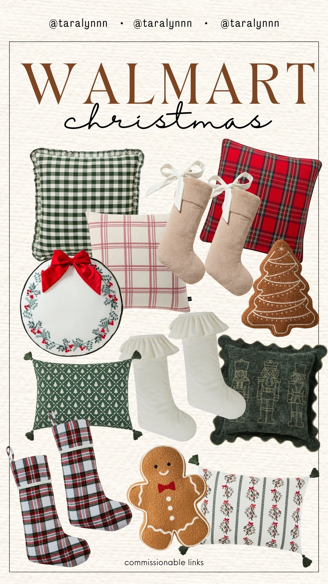 My Texas House Christmas Home Decor 🎄 Stockings and Pillows just launched online at Walmart!
#walmart #mytexashouse #christmas #holiday #seasonal #stocking #pillow #tree #plaid #velvet #bow

#LTKHome #LTKStyleTip #LTKHoliday