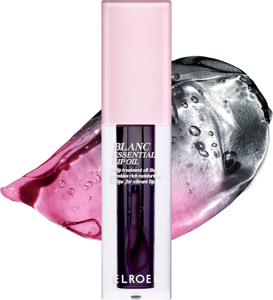 Blanc Essential Lip Oil - 50HR Moisturizing, Hydrating & Color Changing Korean Tinted Lip Oil Glo... | Amazon (US)