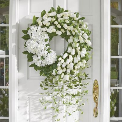 Spring Tulip Wreaths | Grandin Road