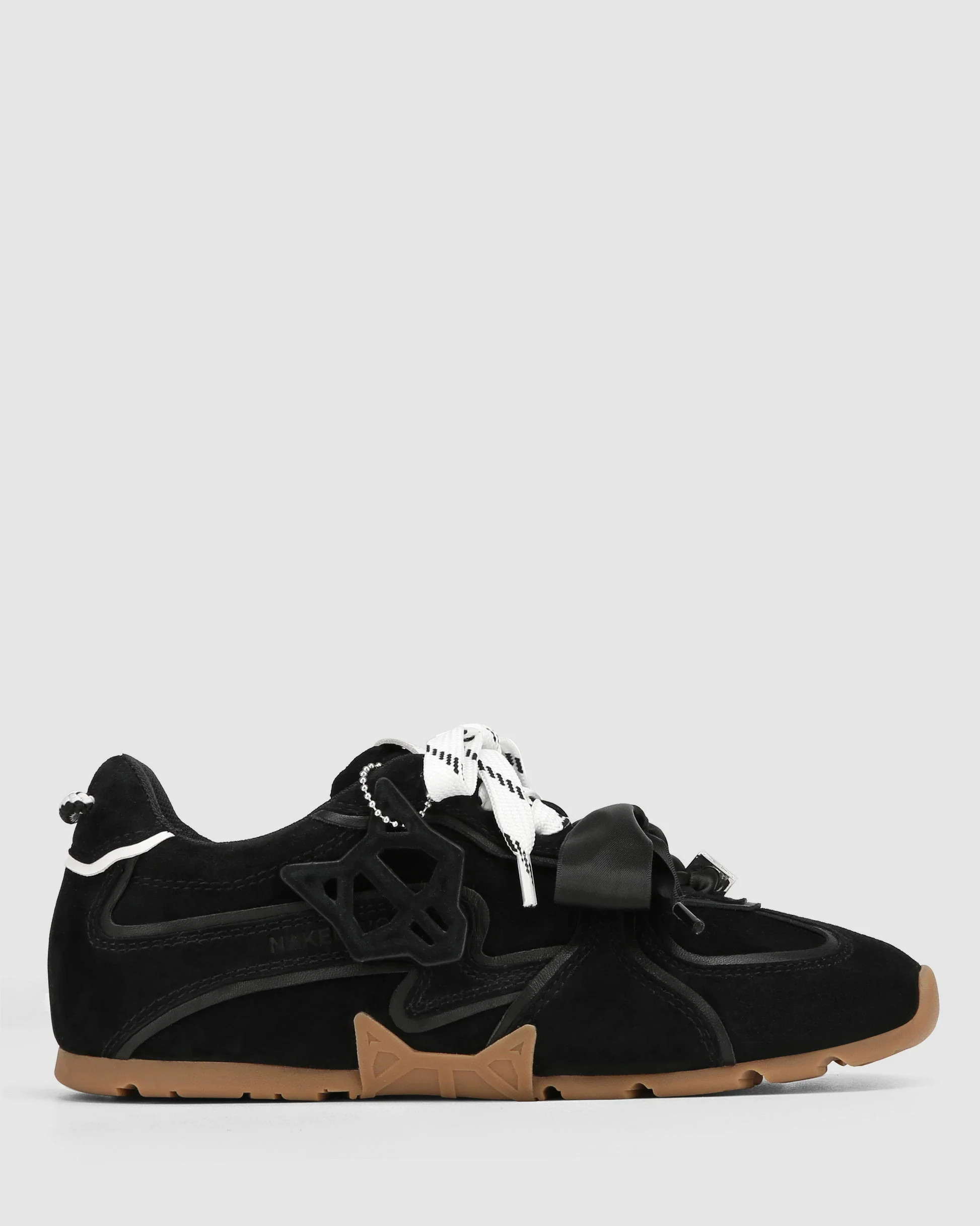Adored Black Suede Sneaker | Naked Wolfe | Naked Wolfe