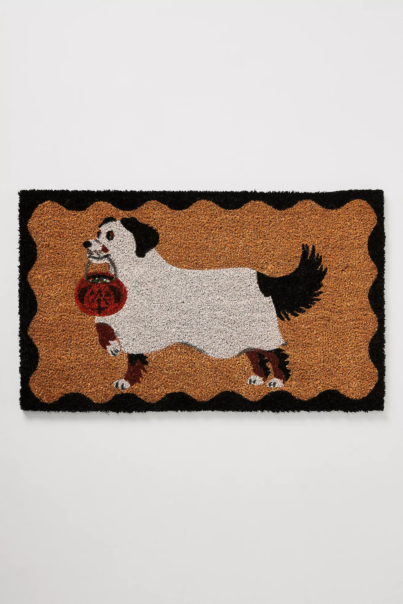 Lucy Dog Printed Coir Doormat | Anthropologie (US)