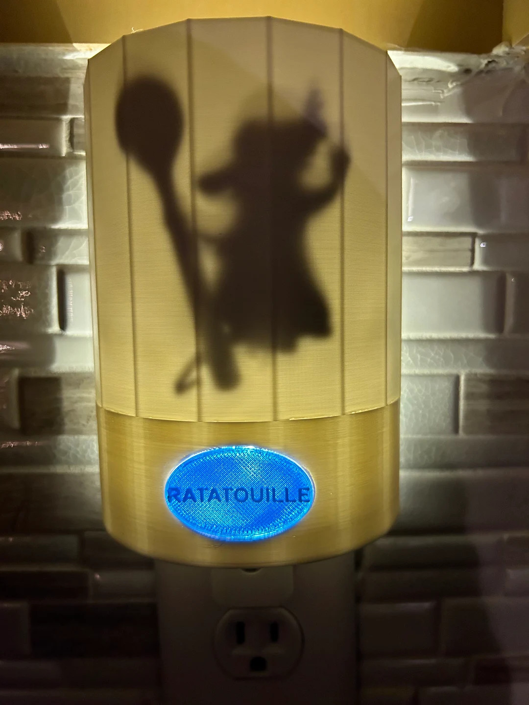 Disney Night Light - Ratatouille Remy Chef Hat | Valentines Day Gift, Disney Decor, Kids Room Lig... | Etsy (US)