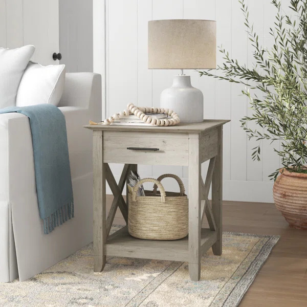 Huckins End Table with Storage | Wayfair North America