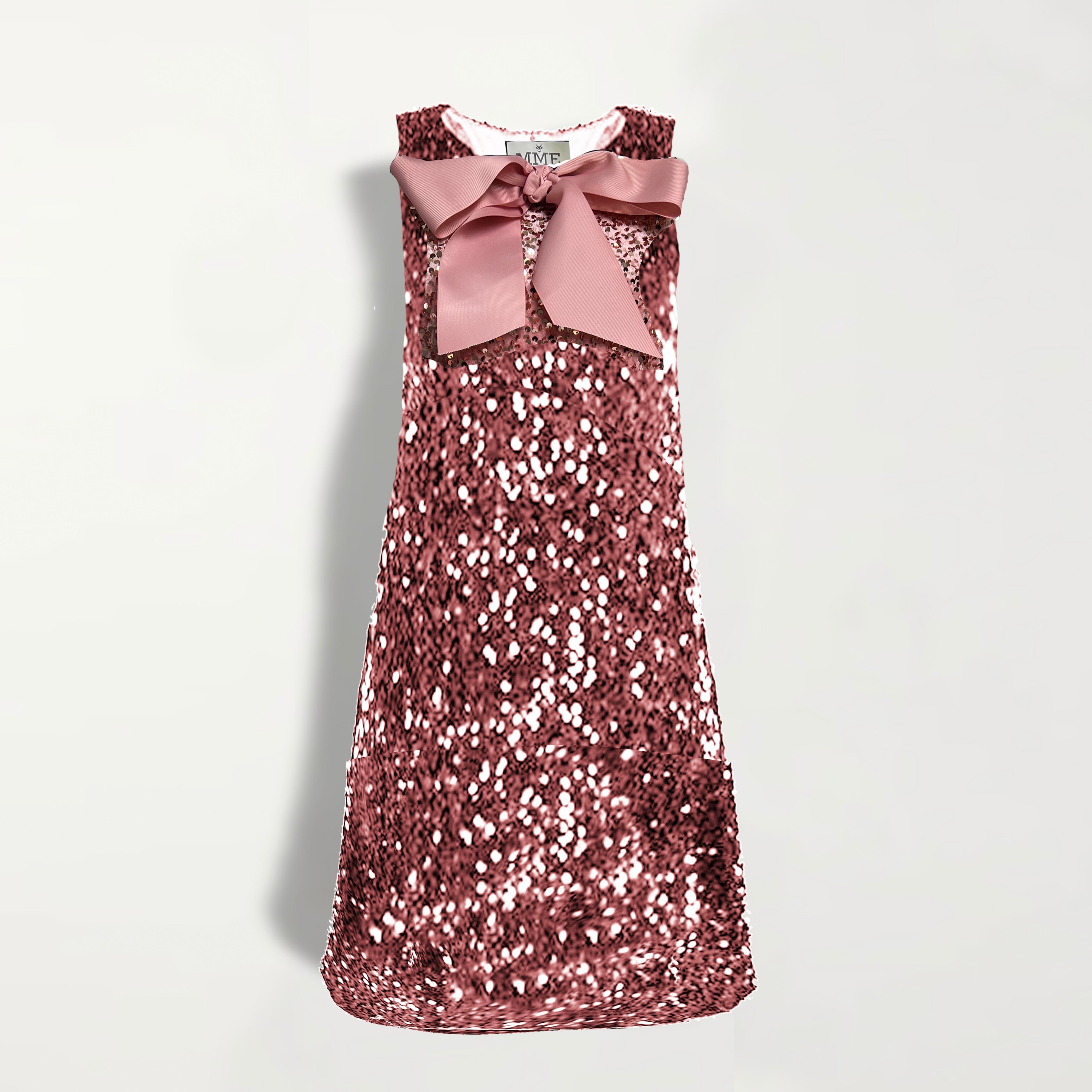 MME. "SEQUIN" SOCIAL Dress - CHAMPAGNE PINK | MME.MINK