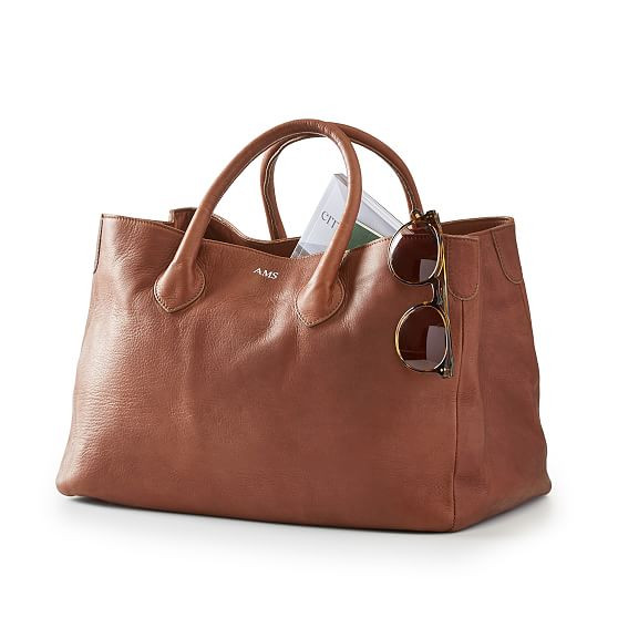 Elisabetta Slouch Leather Handbag | Mark and Graham