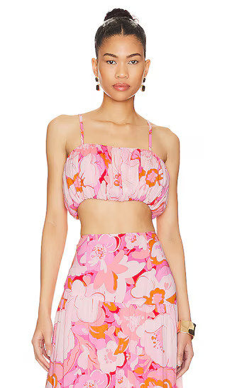Josie Crop Top in Floral | Revolve Clothing (Global)