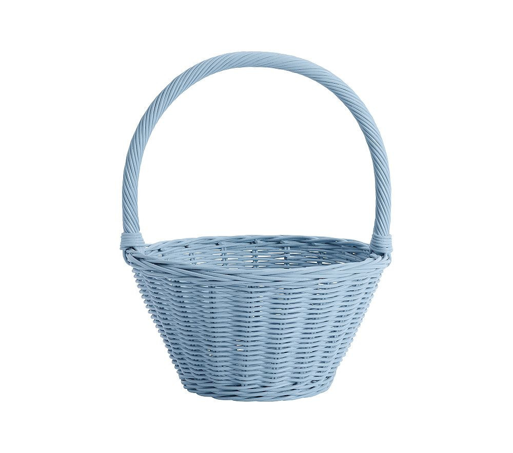 Sabrina Easter Basket, Chambray Blue, Small | Pottery Barn Kids