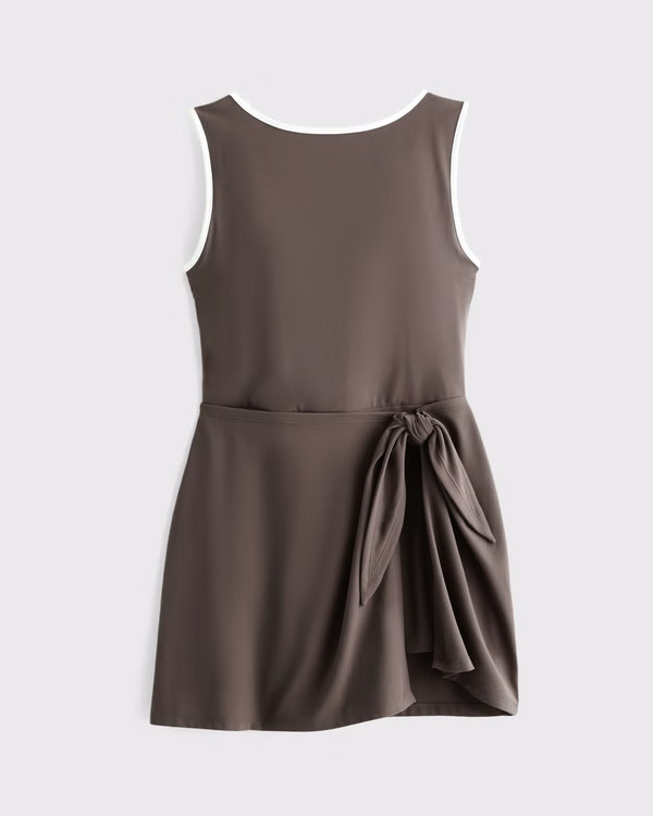 YPB Tie Game Dress | Abercrombie & Fitch (US)
