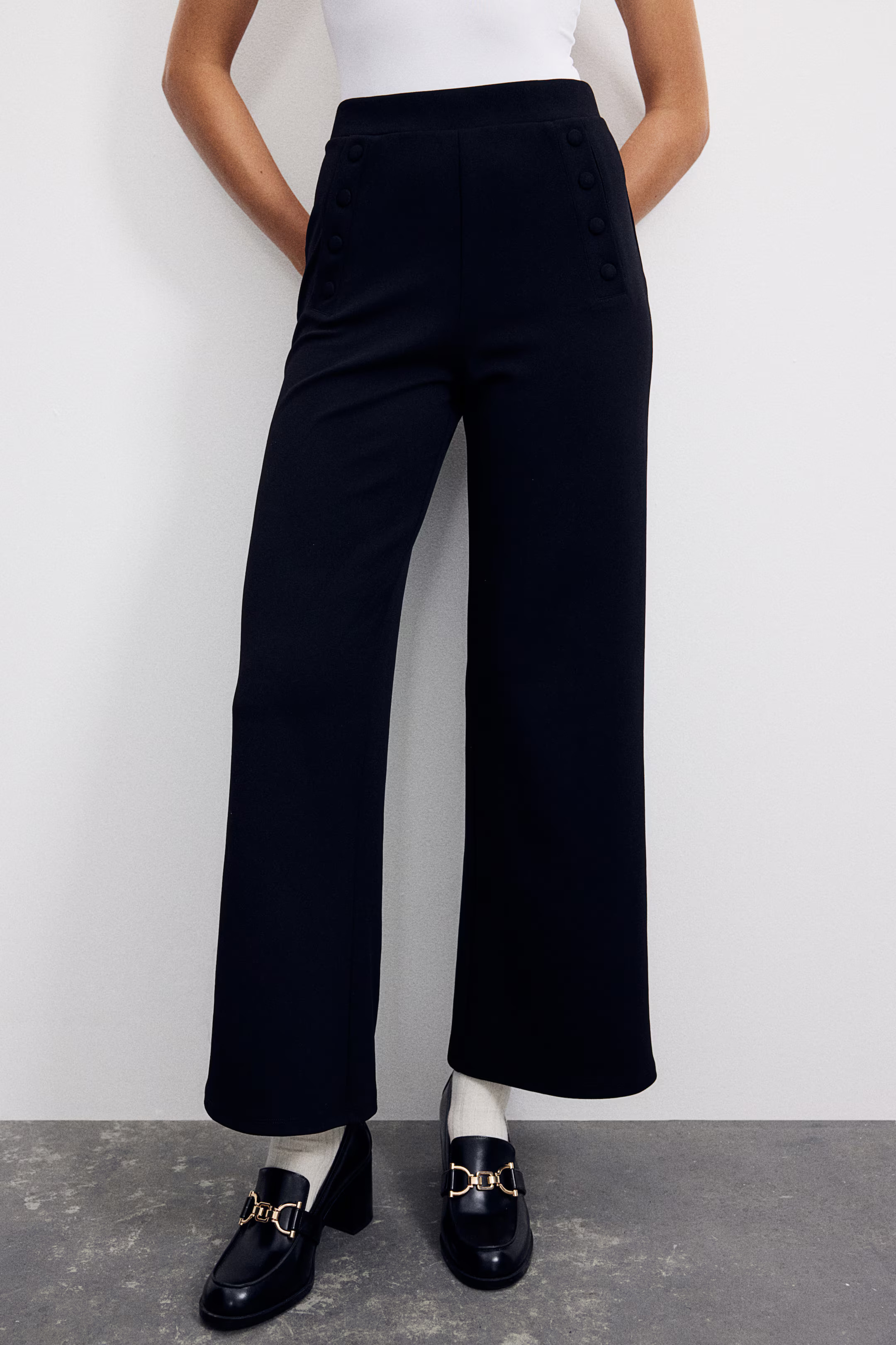 Button-front Pants | H&M (US + CA)