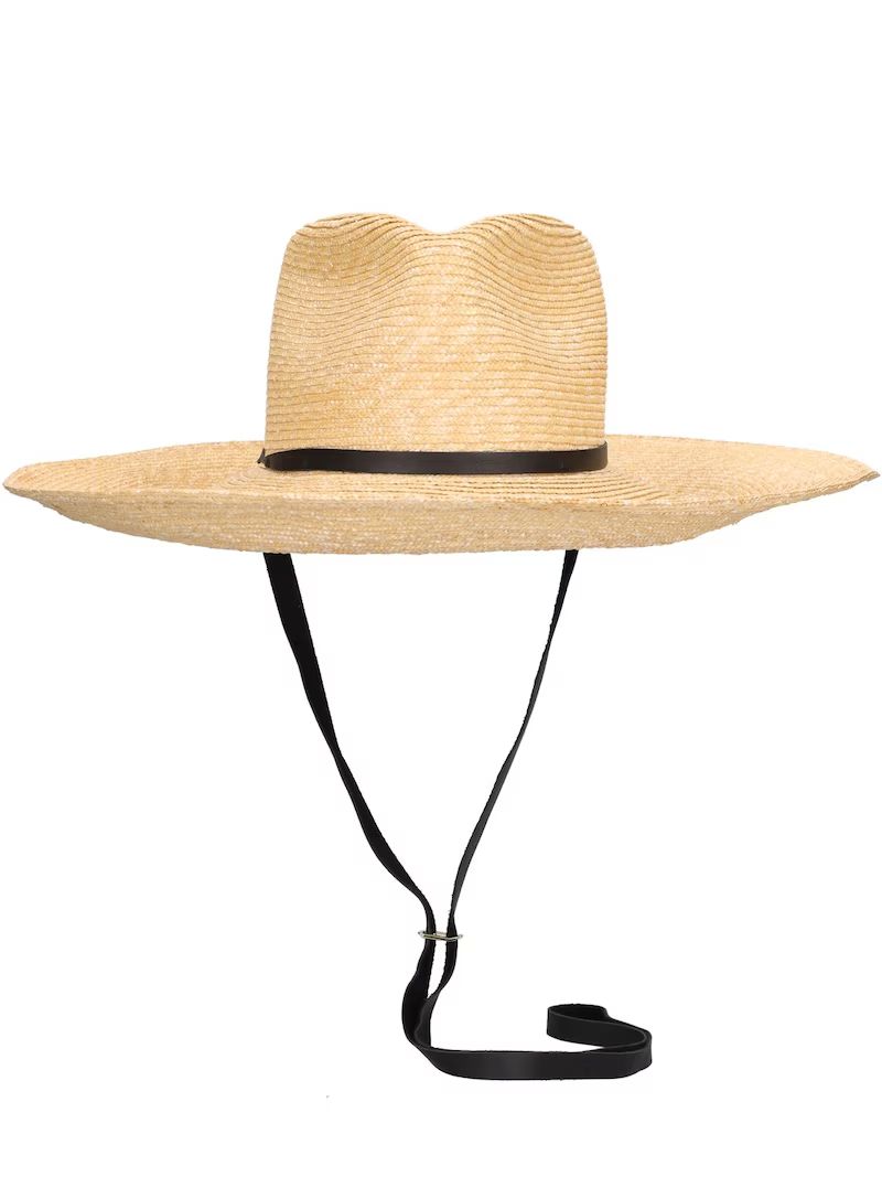 Milton straw hat - Janessa Leone - Women | Luisaviaroma | Luisaviaroma