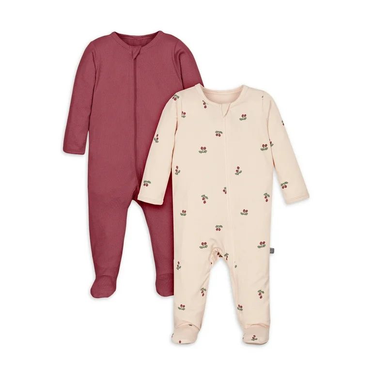 Modern Moments by Gerber Baby Unisex Super Soft Sleep 'N Plays, 2-Pack, Sizes Newborn - 6/9 Month... | Walmart (US)