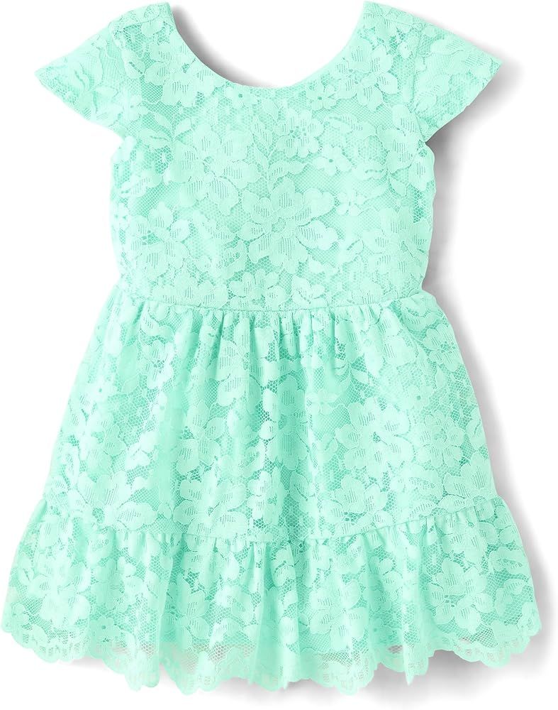 The Children's Place Baby Girls' One Size and Toddler Short Sleeve Dressy Special Occasion Dresse... | Amazon (US)