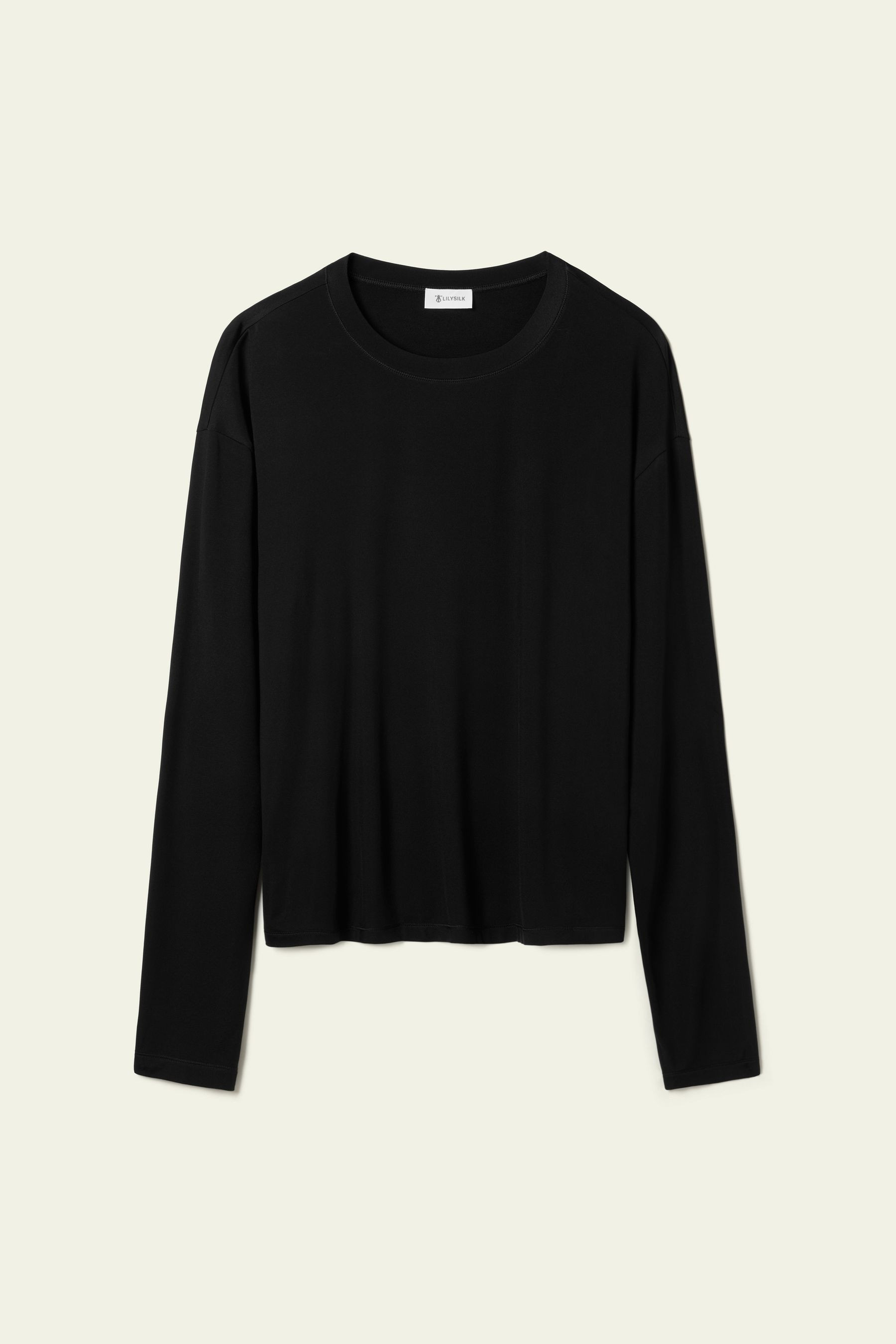 Silk Breeze Jersey Relaxed Lounge Top | LilySilk