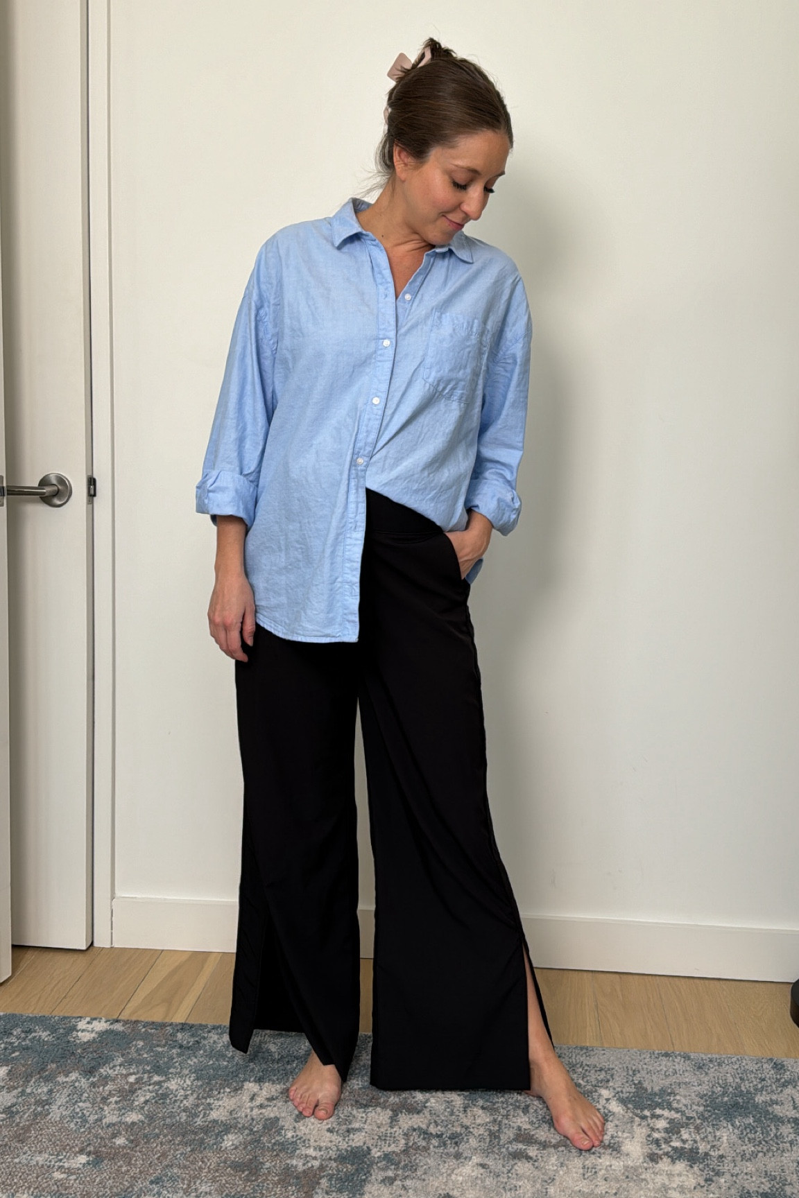 These wide leg pants have been my GO-TO for more elevated/professional environments. 

#LTKsalealert #LTKworkwear #LTKbump