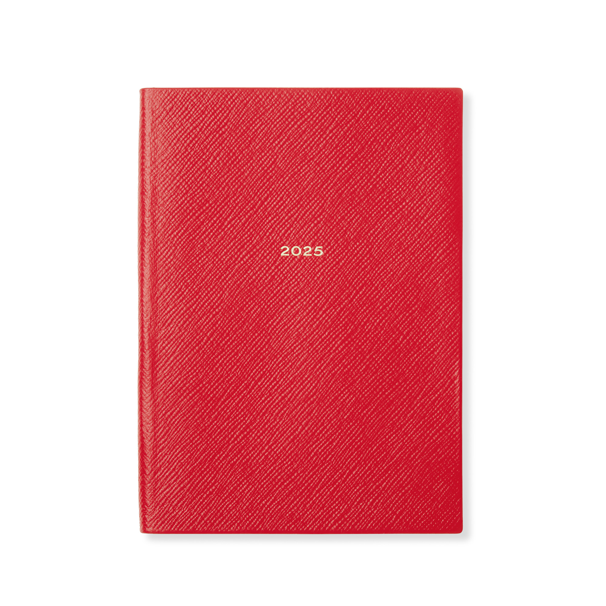 2025 Soho Weekly Diary in Panama in scarlet red | Smythson | Smythson