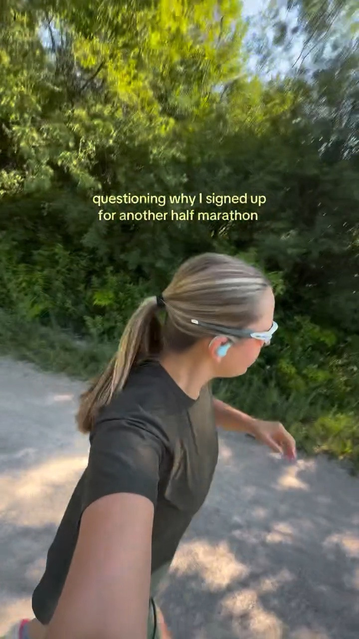 Always dreading the training run but then feel amazing afterwards lol 
#running #halfmarathon #halfmarathontraining #runninggirl

#LTKfitnessgoals #LTKActive
