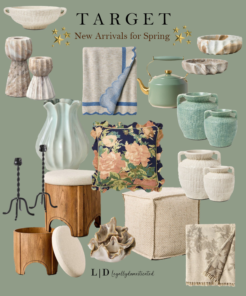 Spring New Arrivals from Target! I haven't been this excited about a Target release in a while. Everything looks fresh with a coastal vibe. These are my favs from the Studio Mcgee and Hearth and Hand drop so far!  

 #LTKSeasonal #LTKHome #LTKFindsUnder100