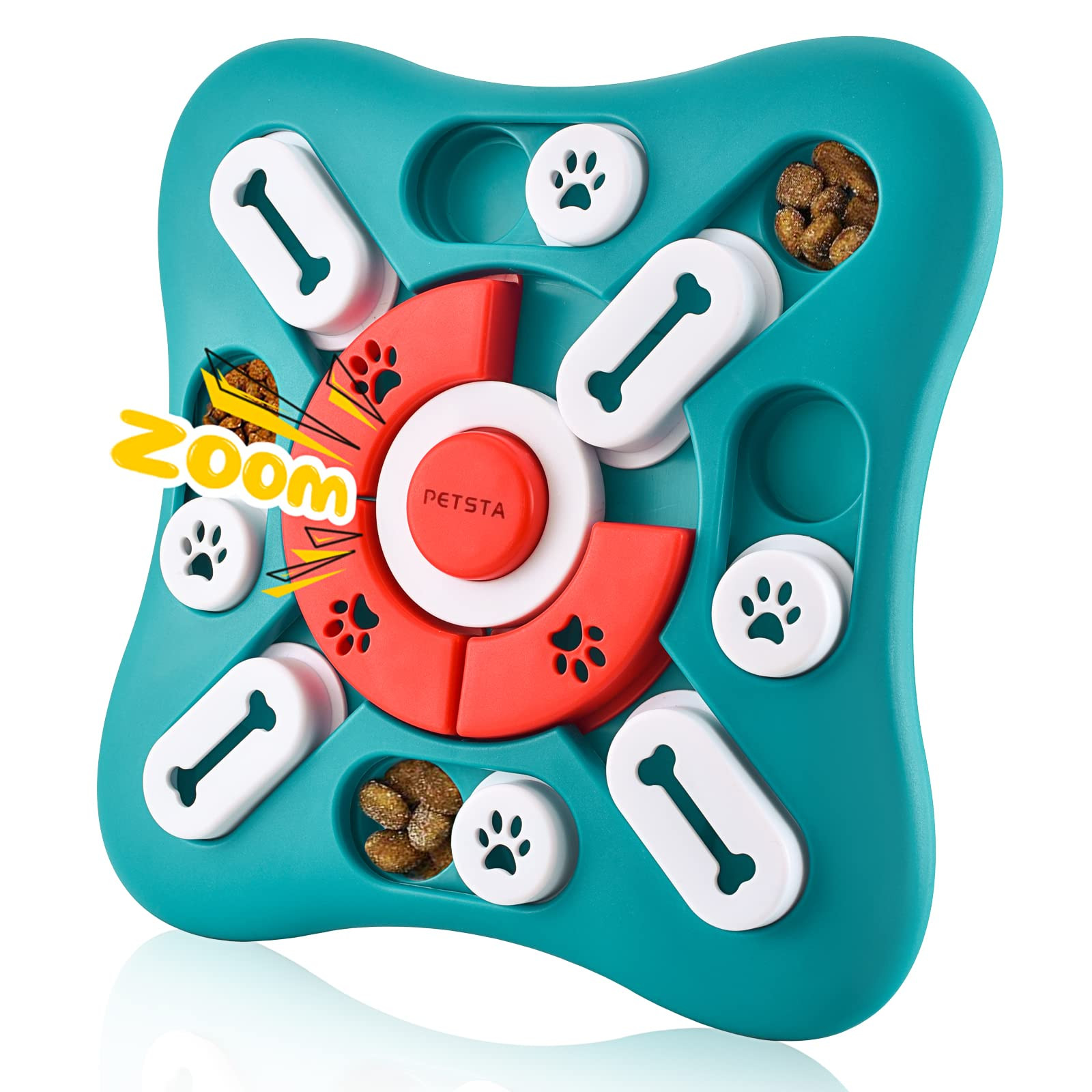PETSTA Dog Puzzle Toys, Treat Dispensing Dog Enrichment Toys for IQ Training and Brain Stimulatio... | Amazon (US)