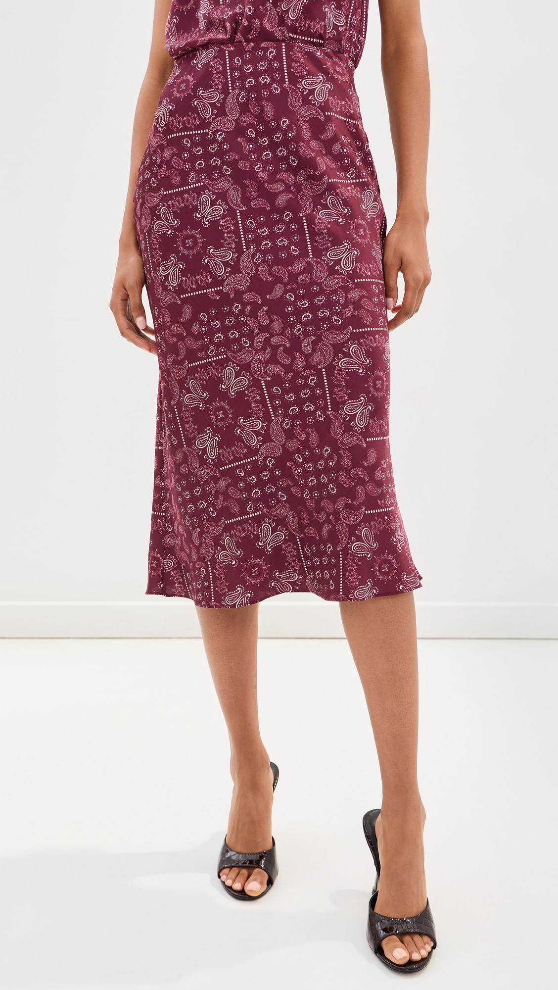 LE BOP Olive Midi Skirt | Shopbop | Shopbop