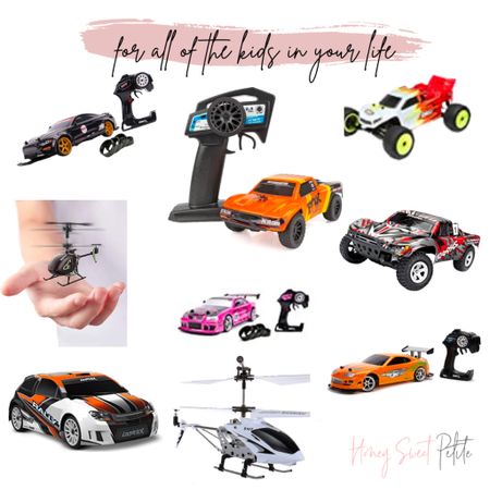 Gifts for kids and kids at heart!
Remote control cars and toys 

#LTKHoliday #LTKkids #LTKGiftGuide