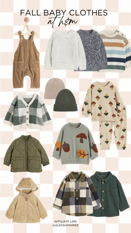 Fall baby clothes at H&M 🍂

Corduroy, shackets, sweat set, knit beanies, sweaters, fall clothes 

#LTKSeasonal #LTKbaby #LTKkids