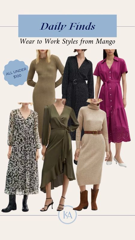 Gorgeous dress options from Mango (one of my favorite brands!)

#LTKworkwear #LTKfindsunder100 #LTKstyletip