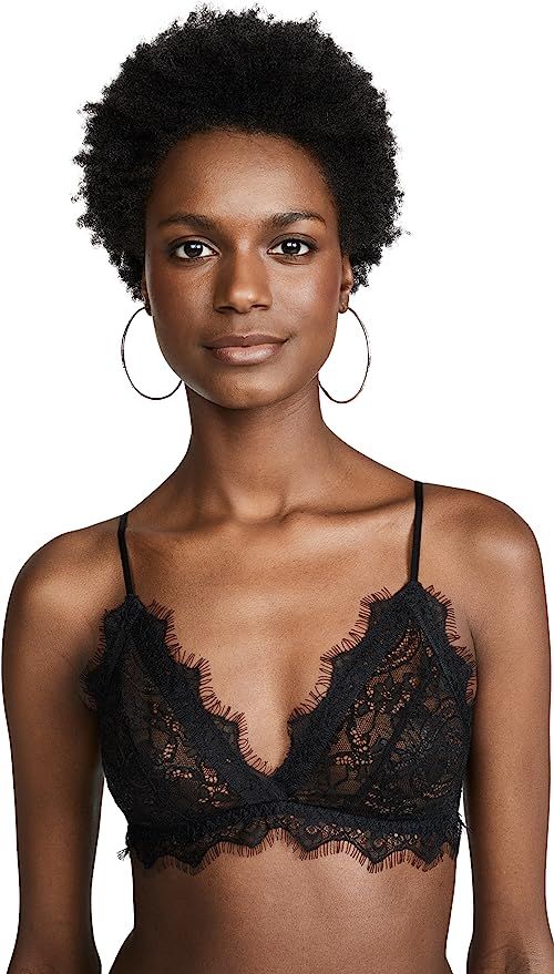 ANINE BING Women's Lace Bra with Trim | Amazon (US)