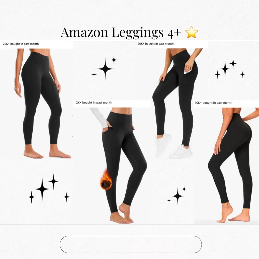 You can’t go wrong with some black basic leggings from Amazon! These styles are just some of the cyber Monday deals already happening with so many amazing reviews and color options! Take advantage of these days before your preference sells out! 

#LTKCyberWeek #LTKActive #LTKGiftGuide