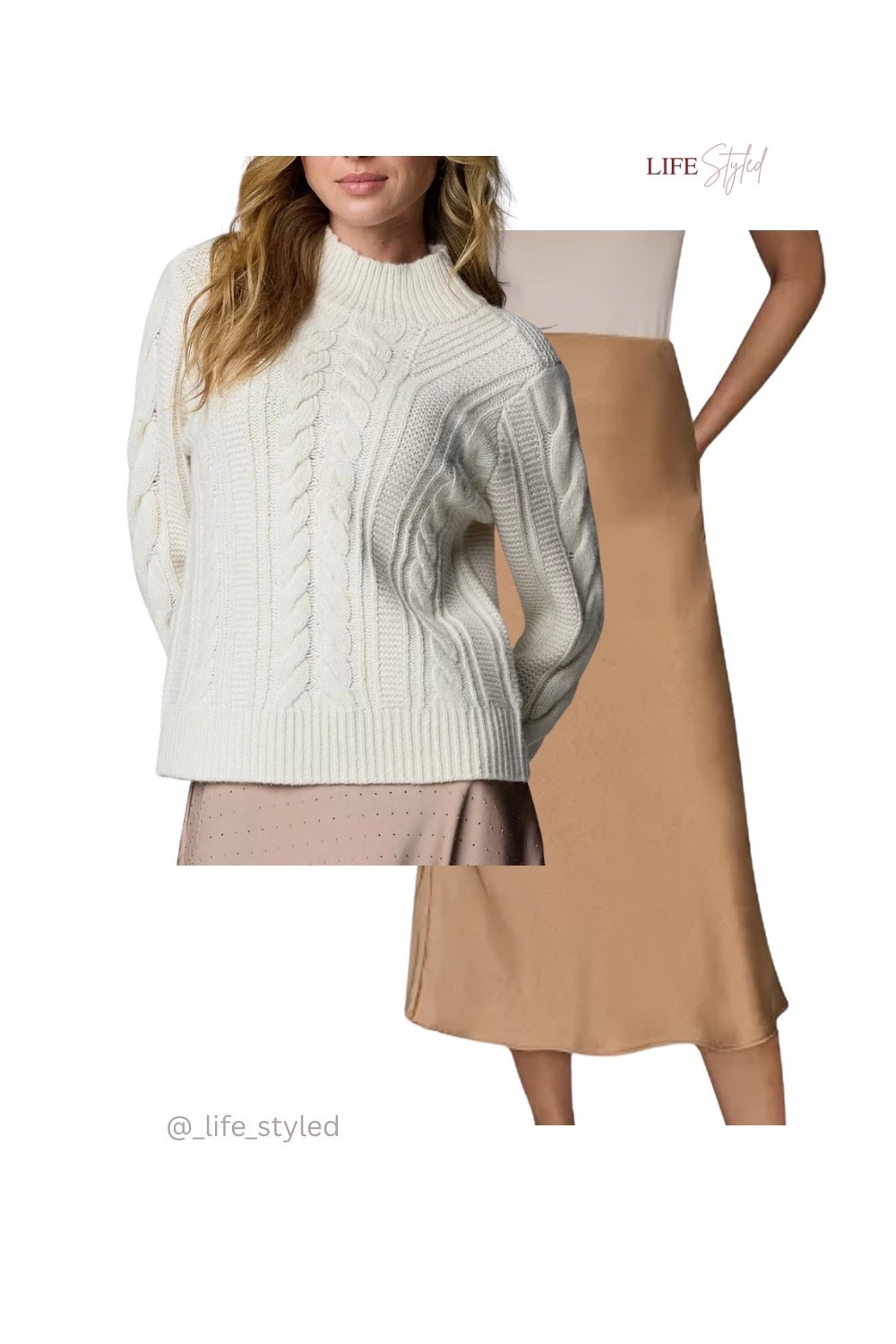 When comfy meets chic and doesn’t miss 🔥 Braided sweater paired with a pull-on skirt… trust.

#LTKootd #LTKSaleAlert #LTKU