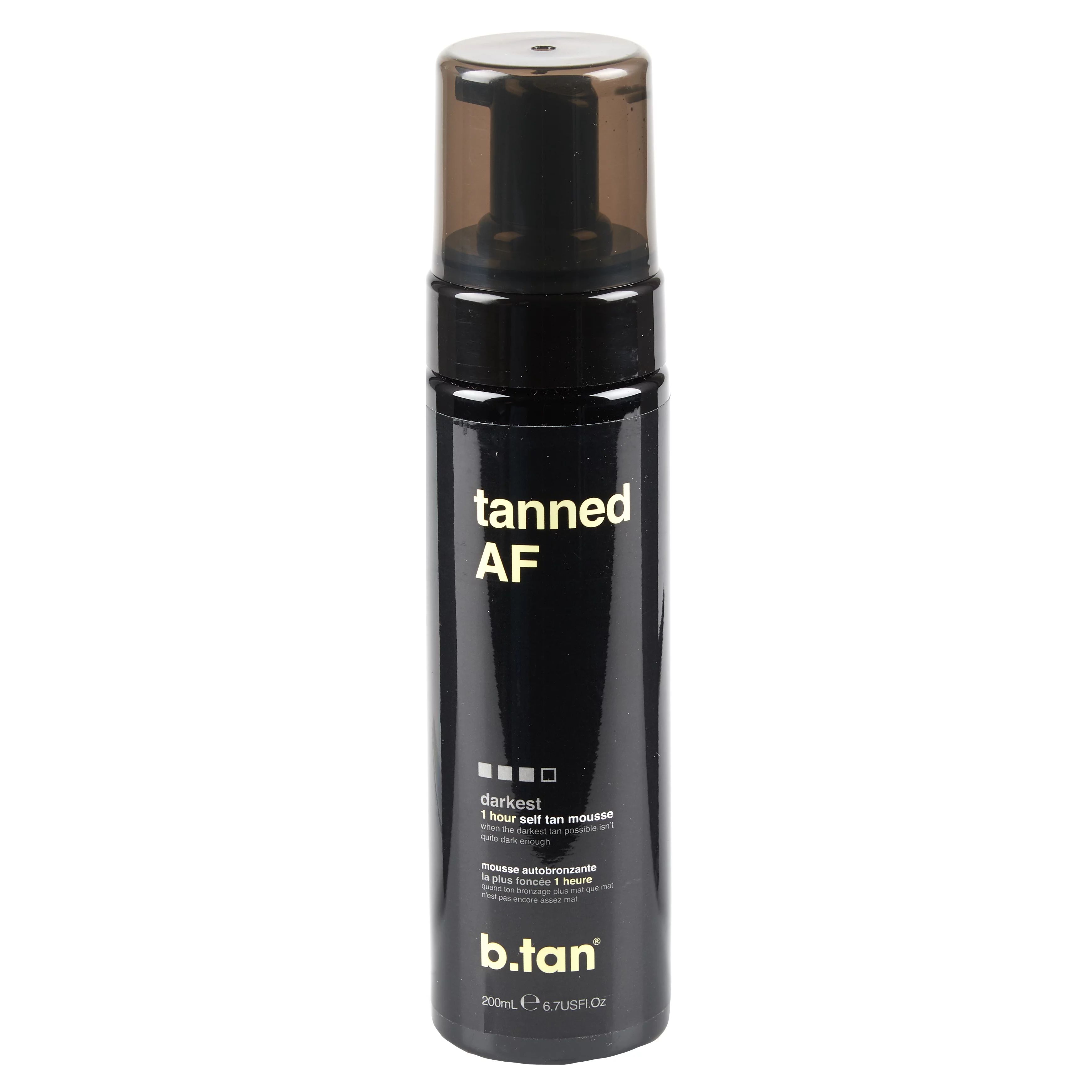 b.tan tanned AF... self-tan mousse, 6.7 fl oz - Walmart.com | Walmart (US)