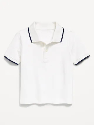 Short-Sleeve Pique Polo Shirt for Toddler Boys | Old Navy (US)