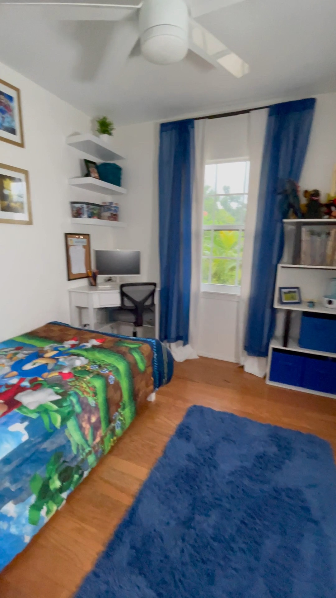 Sonic theme bedroom for boys 

#LTKVideo #LTKHome #LTKKids