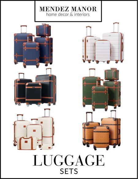 Summer travel is calling with these luggage sets! 

#travel #vacation #airplane

#LTKSaleAlert #LTKTravel #LTKFamily
