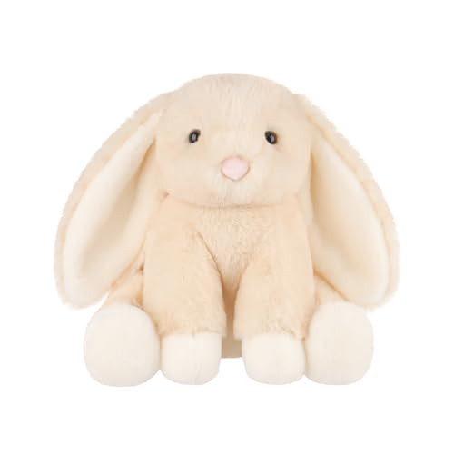 Apricot Lamb Colorful Bunny Plush Stuffed Animals for Kids, Soft Cute Plush Toys for Baby Girl and Boy, Fluffy Colorful Bunny Cream | Amazon (US)