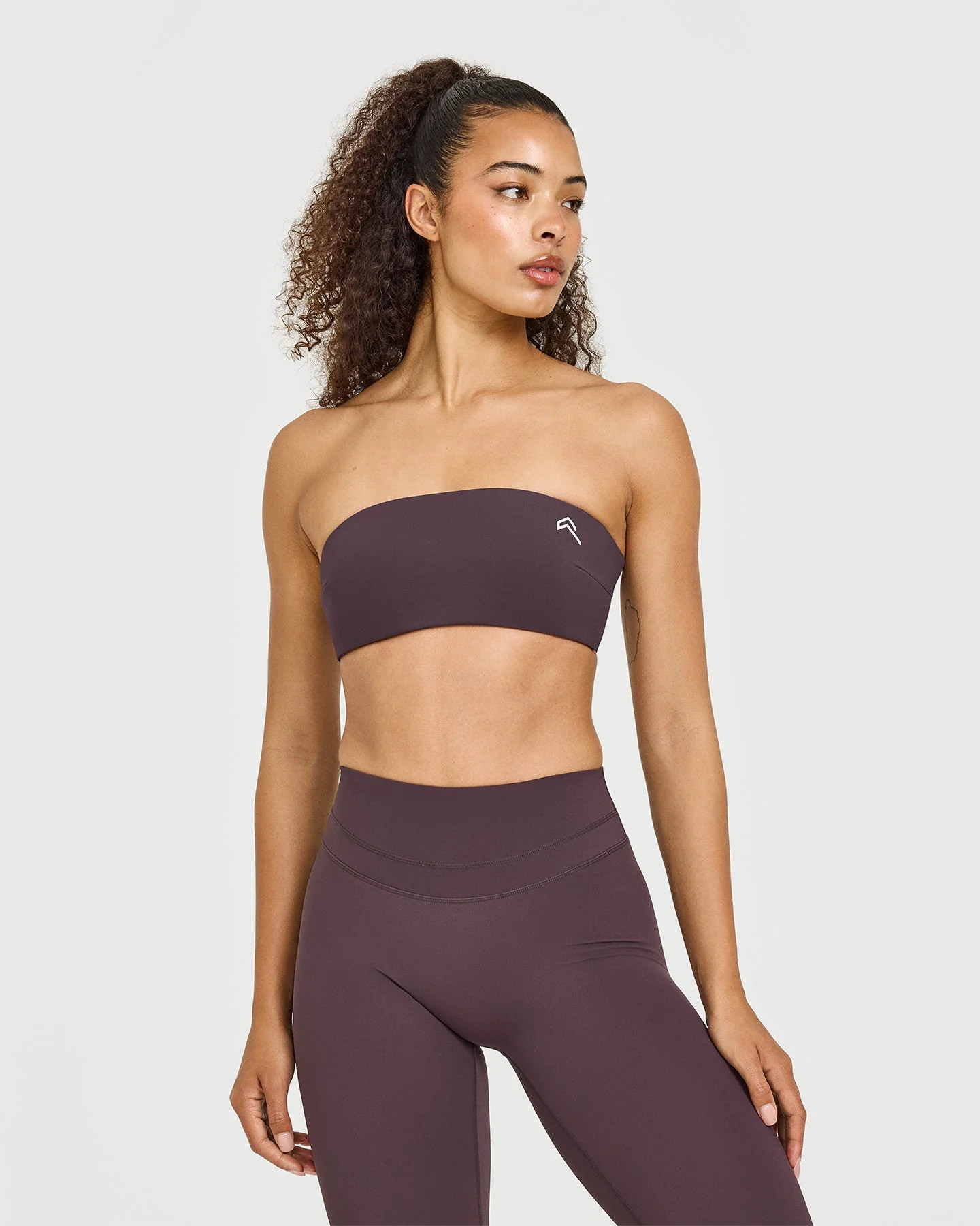 UnifiedMove™ Micro Bandeau Bralette 
 Dark Umber Brown | Oner Active (UK / US)