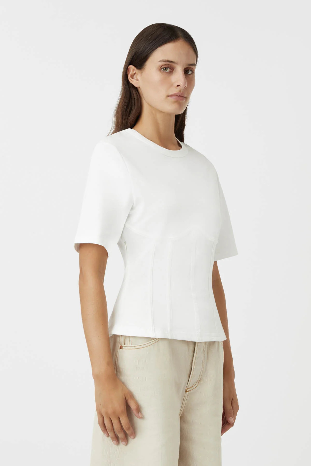 Umber Corset Tee | CAMILLA AND MARC (ANZ)
