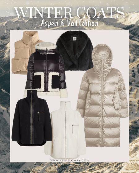 Winter Coats - Aspen & Vail Edition🎿🌨️
Fur Coats, Puffer Jacket, Puffer Vest, Long Puffer Coat, Fleece Jacket.

#LTKover40 #LTKSeasonal #LTKtravel