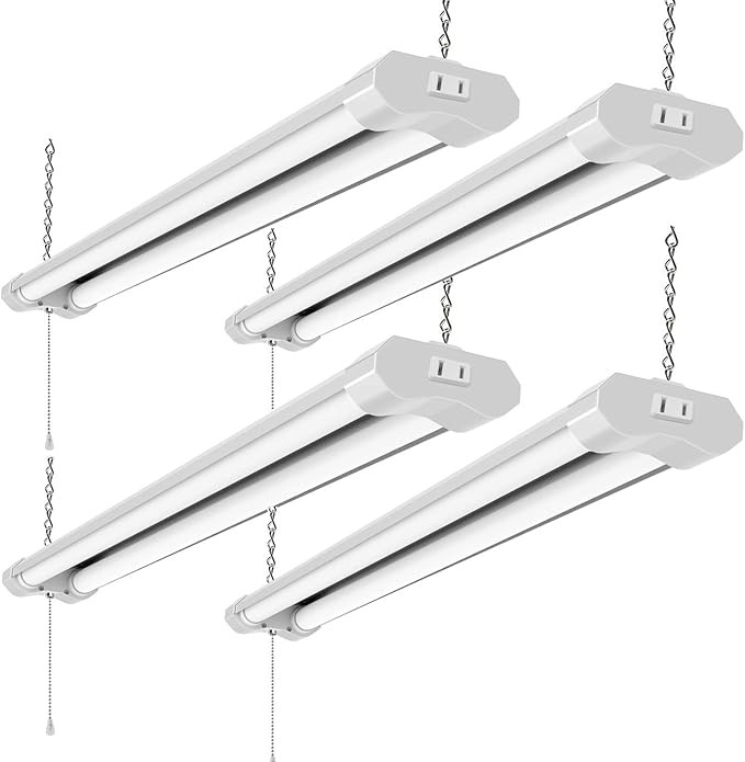 LZHOME Linkable LED Shop Light for garages,4FT 4500LM,40W 5000K Daylight White, LED Ceiling Light... | Amazon (CA)