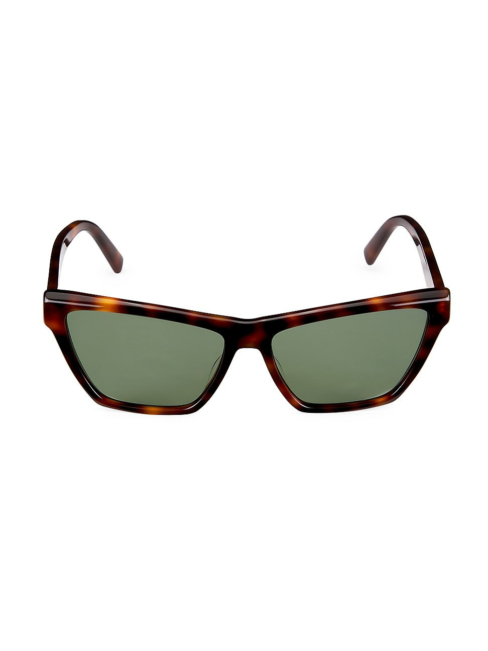 Women's New Acetate YSL 58MM Cat-Eye Sunglasses - Havana | Saks Fifth Avenue