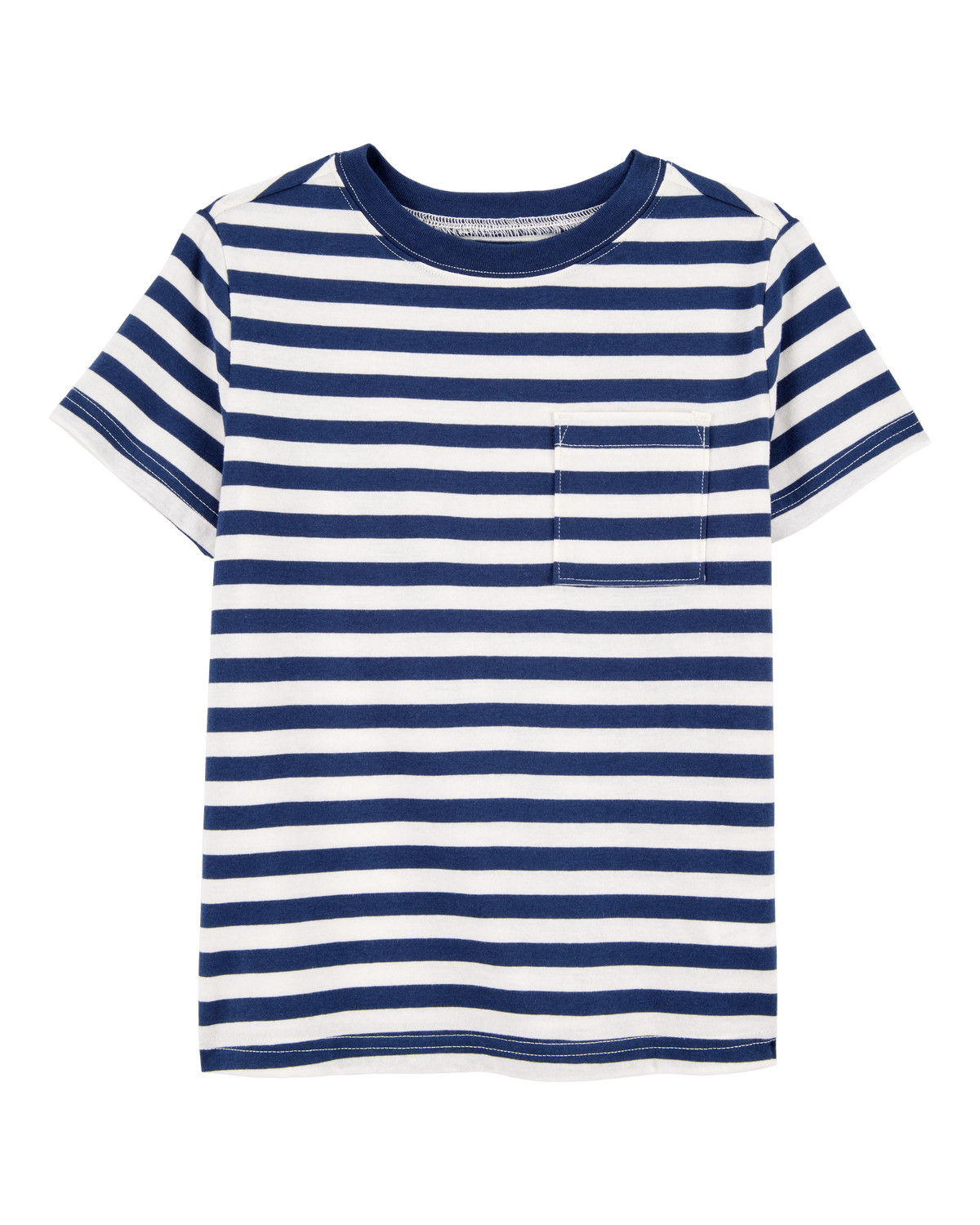 Kid Striped Short-Sleeve Pocket Tee - Navy - Carter's | Carter's | Carter's Inc