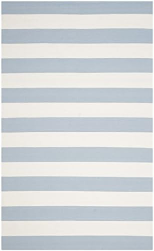 SAFAVIEH Montauk Collection MTK712K Handmade Flatweave Boho Farmhouse Cotton Stripe Living Room D... | Amazon (US)