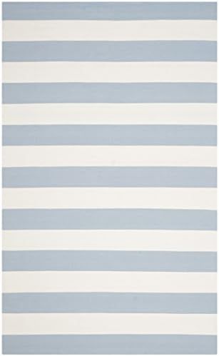 SAFAVIEH Montauk Collection MTK712K Handmade Flatweave Boho Farmhouse Cotton Stripe Living Room D... | Amazon (US)