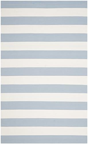 SAFAVIEH Montauk Collection MTK712K Handmade Flatweave Boho Farmhouse Cotton Stripe Living Room D... | Amazon (US)