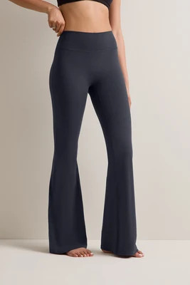 DayFlex High Waisted Flared Yoga Pant No Front Seam - Midnight Navy | TALA (UK)