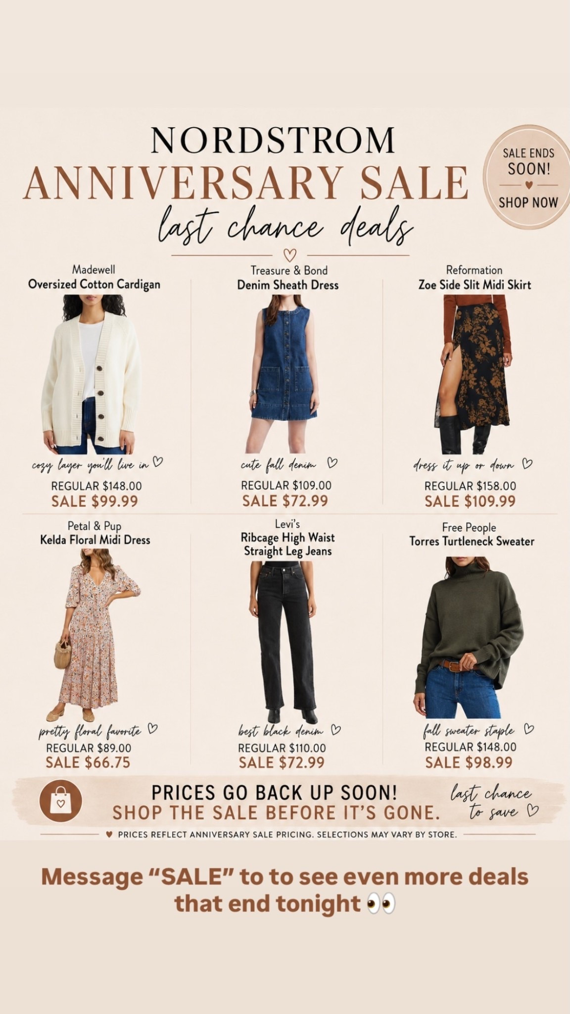 LAST DAY of the Nordstrom Anniversary sale!!! Here’s some of my favorites🙌🏼✨👀

#LTKSaleAlert #LTKxMadewell #LTKootd