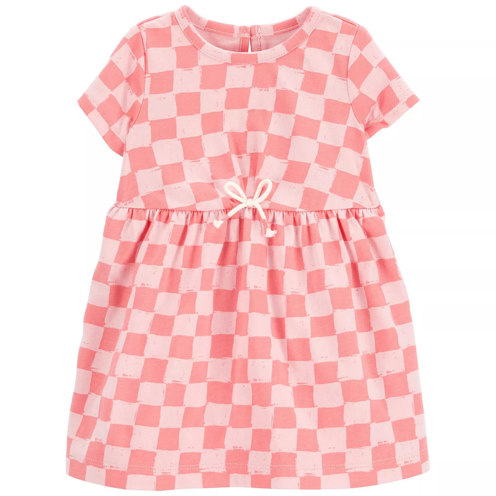 Baby Girl Carter's Checkered Dress, Infant Girl's, Size: 24 Months, Pink | Kohl's