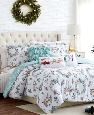 Happy Holidays Reversable 6 Piece Comforter Set | Macys (US)