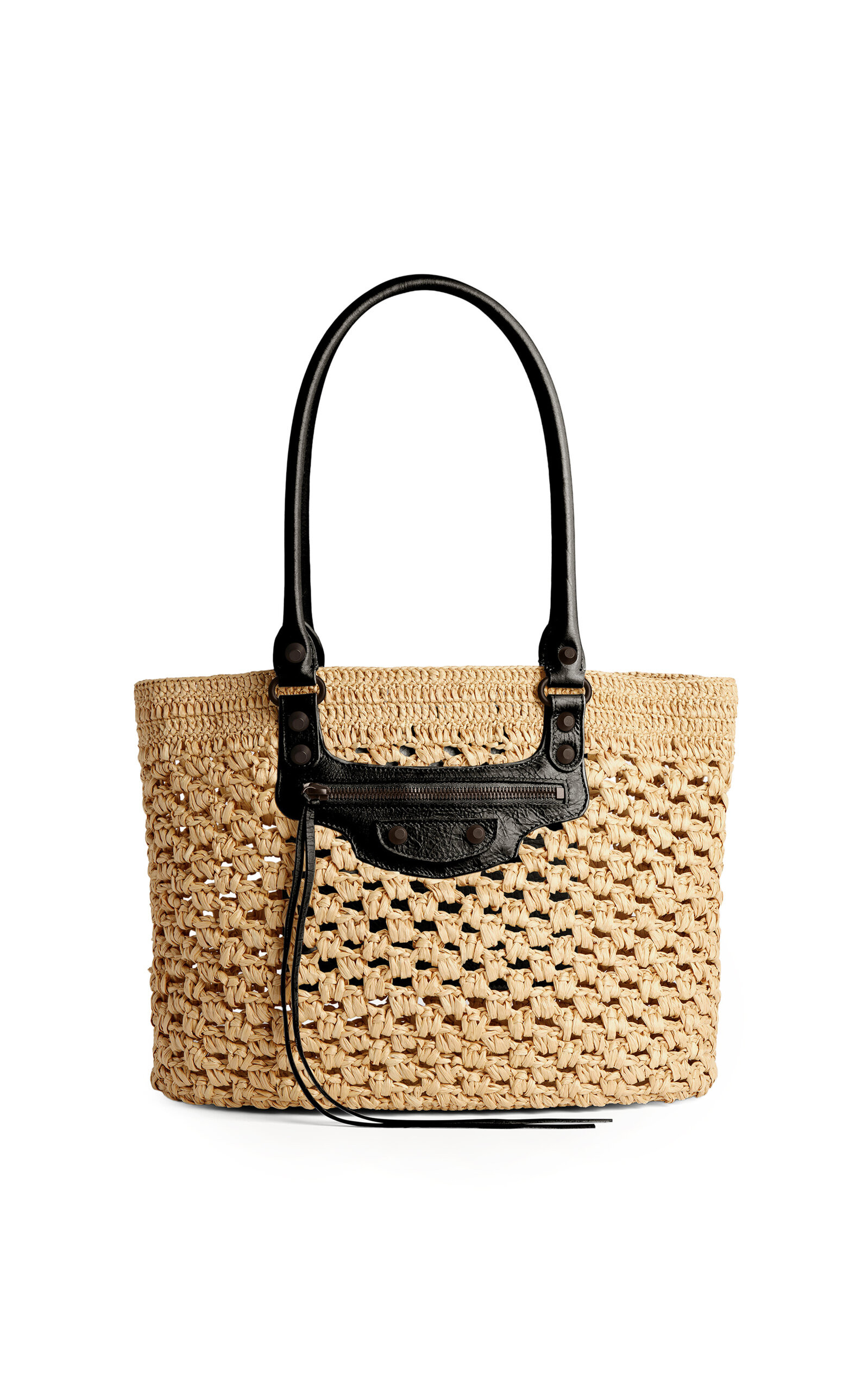 Le City Medium Raffia Basket Bag | Moda Operandi (Global)